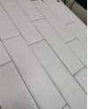 Клинкерная польская фасадная облицовочная плитка Paradyz, «Scandiano Bianco Structure»    