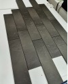 Клинкерная польская фасадная облицовочная плитка Paradyz, «Semir Grafit Structure»    