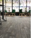 Плитка под паркет, плитка под дерево польская Cerrad, «Notta Antracithe - 60x11 см» 