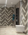 Плитка под паркет, плитка под дерево польская Cerrad, «Notta White - 60x11 см» 