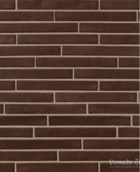Декоративная ригельная плитка под кирпич Leonardo Stone «Роттердам - 709-02»      