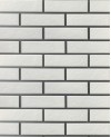 Клинкерная иранская фасадная облицовочная плитка BestPoint Brick, «Classic Blanc»