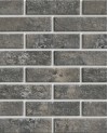 Клинкерная иранская фасадная облицовочная плитка BestPoint Brick, «Midnight»   