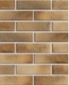 Клинкерная иранская фасадная облицовочная плитка BestPoint Brick, «Retro Brick Masala»   