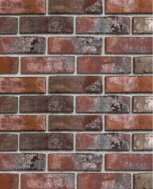 Клинкерная плитка «Wiesmoor Rotblau Bunt»    