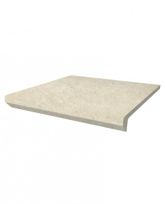 Клинкерные ступени флорентинер с капиносом для крыльца уличные Paradyz, «Scandiano Beige»     