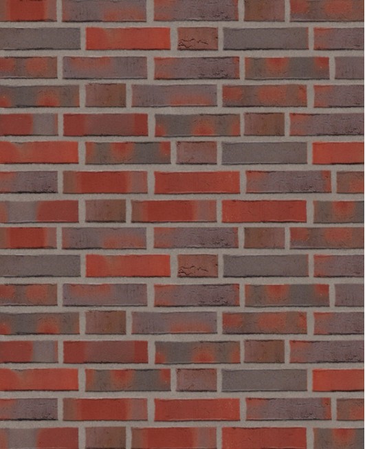Клинкерный кирпич Olfry, «Rot Blau Bunt DeLuxe (NF - 71 mm)»      