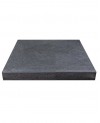 Ступени из керамогранита для крыльца толщиной 20 мм «Blanche Anthracite K2801GC900810 - 33x29,5 см»          