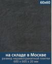 Керамогранит Атлас Конкорде Ластра 20 мм «ЛантСтоун Найт», (Лат. название: Landstone Night), террасные пластины, уличный толстый керамогранит, пошаговая плитка, плита