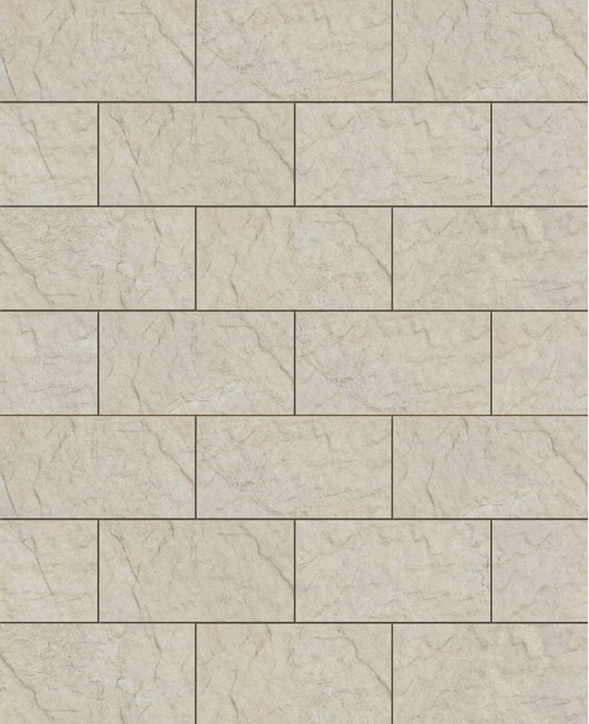 Цокольная плитка польская для облицовки Cerrad, «Torstone Plansza Bianco»          